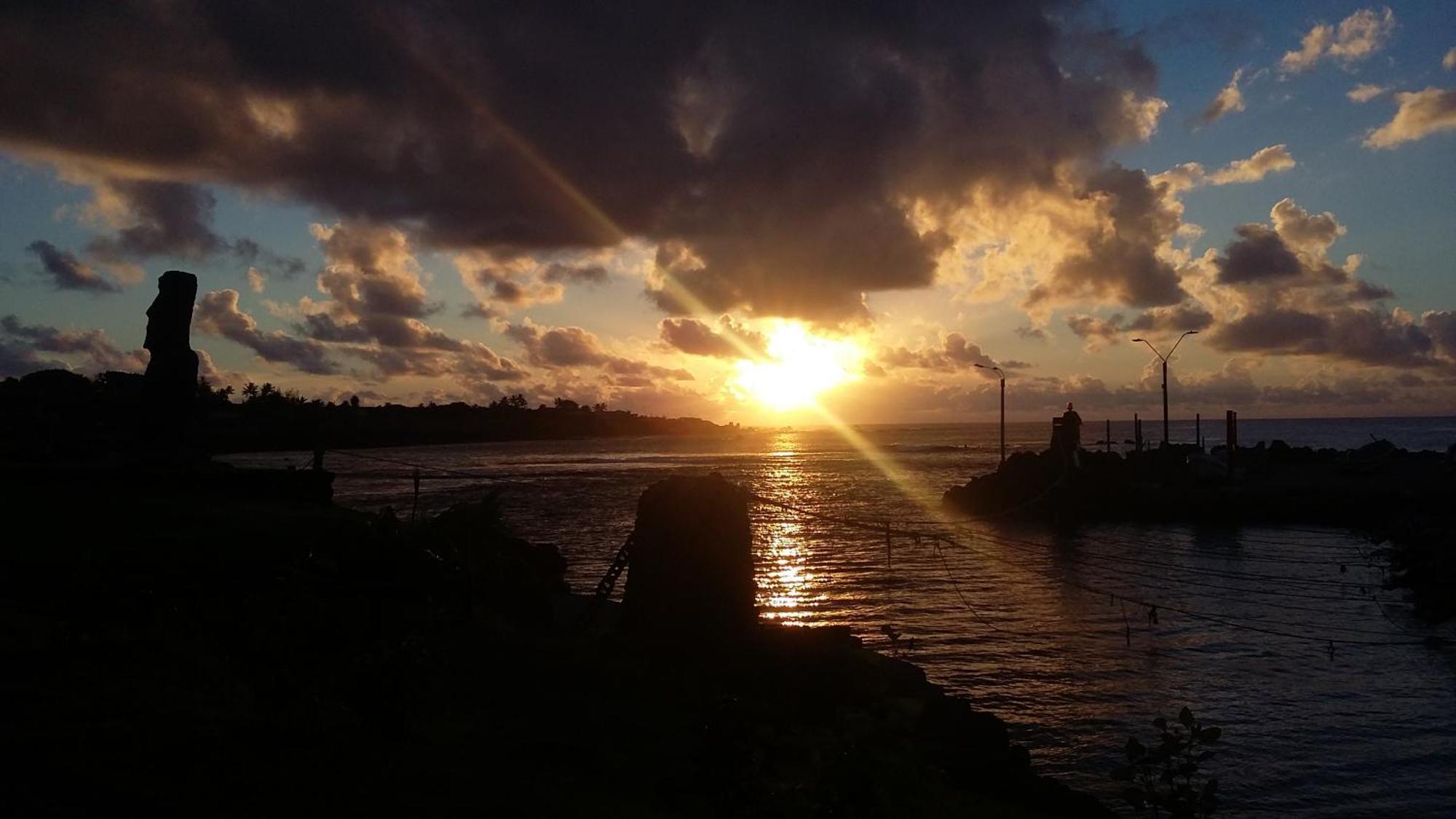 Paraiso Sunset Bungalows Hanga Roa Ngoại thất bức ảnh